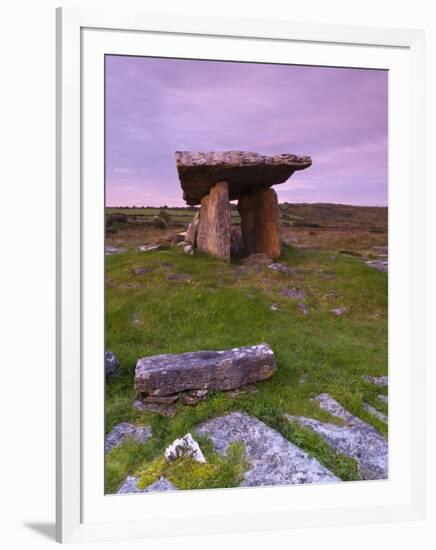 Poulnabrone Dolmen, the Burren, Co, Clare, Ireland-Doug Pearson-Framed Photographic Print