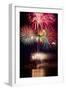 Poulsbo Fireworks II-Kathy Mahan-Framed Photographic Print