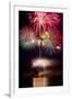 Poulsbo Fireworks II-Kathy Mahan-Framed Photographic Print