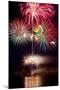 Poulsbo Fireworks II-Kathy Mahan-Mounted Photographic Print