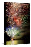 Poulsbo Fireworks III-Kathy Mahan-Stretched Canvas