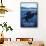 Poulsbo, Washington - Orca and Calf-Lantern Press-Framed Stretched Canvas displayed on a wall