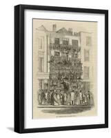 Poulterer's Shop on Holborn Hill-null-Framed Giclee Print