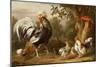 Poultry and Other Birds in the Garden of a Mansion-Jacob Bogdany-Mounted Giclee Print