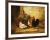 Poultry and Pigeons in an Interior, 1881-Walter Hunt-Framed Giclee Print