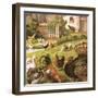 Poultry at a Farm-English-Framed Giclee Print