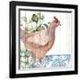 Poultry Farm 1-Kimberly Allen-Framed Art Print