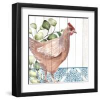 Poultry Farm 1-Kimberly Allen-Framed Art Print