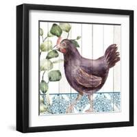 Poultry Farm 3-Kimberly Allen-Framed Art Print