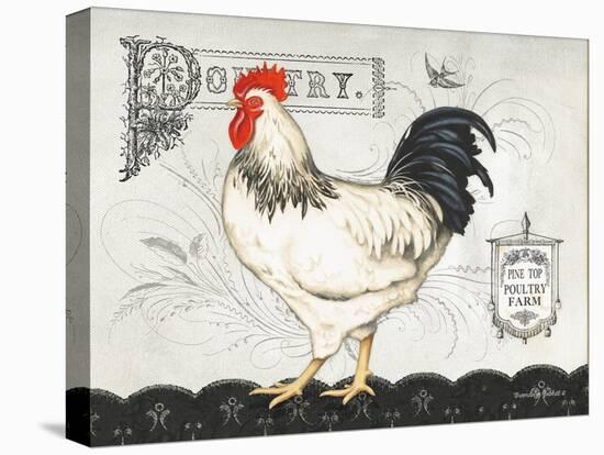 Poultry Farm I-Gwendolyn Babbitt-Stretched Canvas