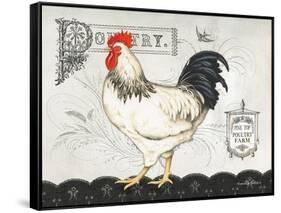 Poultry Farm I-Gwendolyn Babbitt-Framed Stretched Canvas