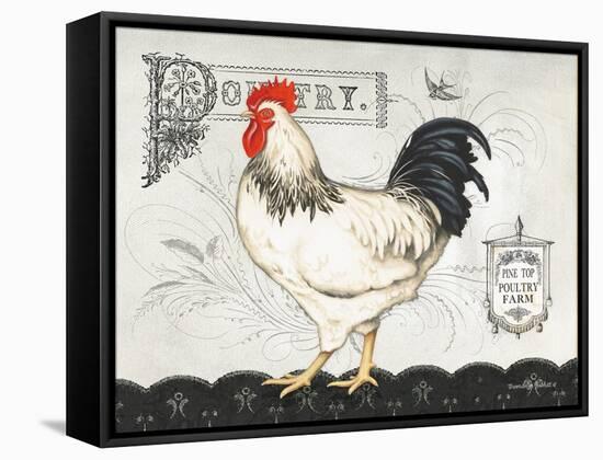 Poultry Farm I-Gwendolyn Babbitt-Framed Stretched Canvas