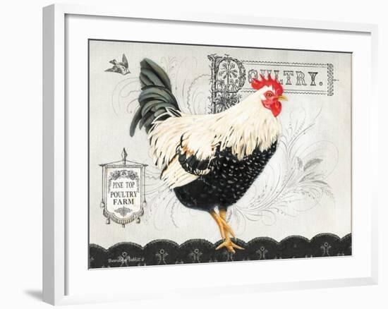 Poultry Farm II-Gwendolyn Babbitt-Framed Art Print