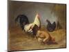 Poultry Feeding-Arthur Fitzwilliam Tait-Mounted Giclee Print