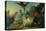 Poultry in a Landscape-Marmaduke Cradock-Stretched Canvas