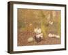 Poultry in a Wood, C.1890-Emile Claus-Framed Giclee Print