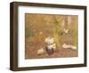 Poultry in a Wood, C.1890-Emile Claus-Framed Giclee Print