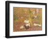 Poultry in a Wood, C.1890-Emile Claus-Framed Giclee Print