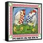 Poultry in Motion Poster-Tim Nyberg-Framed Stretched Canvas