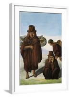 Poultry Seller, Beggar and Labourer, Colombia-Gaspard Theodore Mollien-Framed Giclee Print