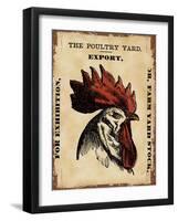 Poultry  Yard-null-Framed Giclee Print