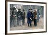 Pour la gloire GLORY by EDWARDZWICK with Morgan Freeman, 1989 (guerre by Secession) (photo)-null-Framed Photo