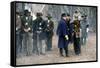 Pour la gloire GLORY by EDWARDZWICK with Morgan Freeman, 1989 (guerre by Secession) (photo)-null-Framed Stretched Canvas