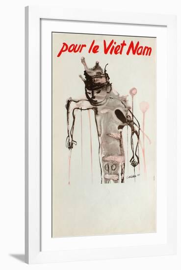 Pour Le Vietnam-Alexander Calder-Framed Collectable Print