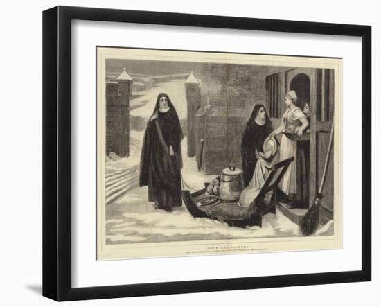 Pour Les Pauvres-William Frederick Yeames-Framed Giclee Print