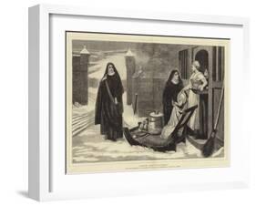 Pour Les Pauvres-William Frederick Yeames-Framed Giclee Print