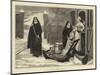 Pour Les Pauvres-William Frederick Yeames-Mounted Giclee Print