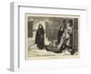 Pour Les Pauvres-William Frederick Yeames-Framed Premium Giclee Print
