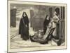 Pour Les Pauvres-William Frederick Yeames-Mounted Giclee Print