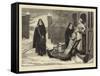 Pour Les Pauvres-William Frederick Yeames-Framed Stretched Canvas