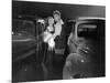 Pour Toi j'ai Tue CRISS CROSS by RobertSiodmak with Burt Lancaster and Yvonne by Carlo, 1949 (b/w p-null-Mounted Photo