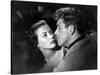 Pour toi j'ai tue CRISS CROSS by RobertSiodmak with Yvonne by Carlo, Burt Lancaster, 1949 (b/w phot-null-Stretched Canvas