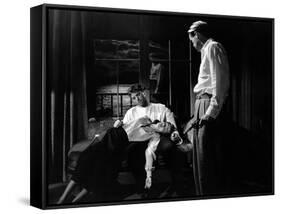 Pour Toi j'ai Tue CRISS CROSS by RobertSiodmak with Yvonne De Carlo, Burt Lancaster and Dan Duryea,-null-Framed Stretched Canvas