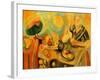 Pouring, 1915-16-Robert Delaunay-Framed Giclee Print