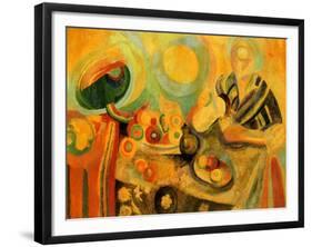 Pouring, 1915-16-Robert Delaunay-Framed Giclee Print