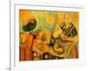 Pouring, 1915-16-Robert Delaunay-Framed Giclee Print