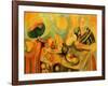 Pouring, 1915-16-Robert Delaunay-Framed Giclee Print