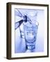 Pouring a Glass of Mineral Water-Regina Hippel-Framed Photographic Print