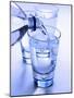 Pouring a Glass of Mineral Water-Regina Hippel-Mounted Photographic Print