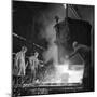 Pouring a Two Ton Casting, Osborn Hadfields Steel Founders, Sheffield, South Yorkshire, 1968-Michael Walters-Mounted Photographic Print