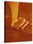 Pouring Caramel Sauce-Colin Erricson-Stretched Canvas