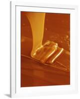Pouring Caramel Sauce-Colin Erricson-Framed Photographic Print
