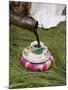 Pouring Coffee During a Coffee Ceremony, Ethiopia, Africa-Gavin Hellier-Mounted Photographic Print