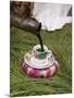 Pouring Coffee During a Coffee Ceremony, Ethiopia, Africa-Gavin Hellier-Mounted Photographic Print