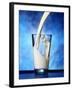 Pouring Milk into a Glass-Miguel G^ Saavedra-Framed Photographic Print