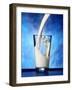 Pouring Milk into a Glass-Miguel G^ Saavedra-Framed Photographic Print